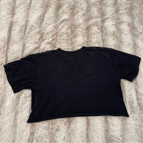 Foxโ Racing Yellow & Black Upcycled Crop Top - Picture 4 of 4